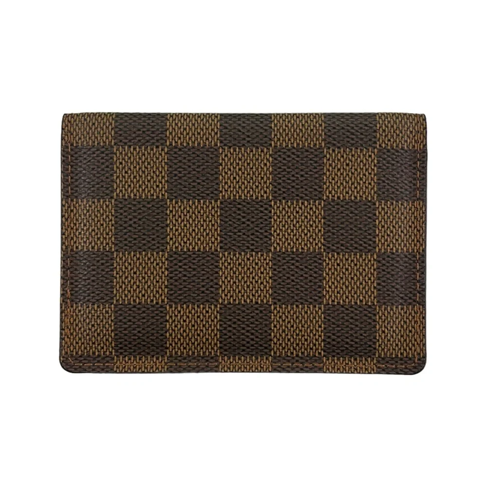 Louis Vuitton Damier Ebene Card Holder Wallet - Picture 2 of 5